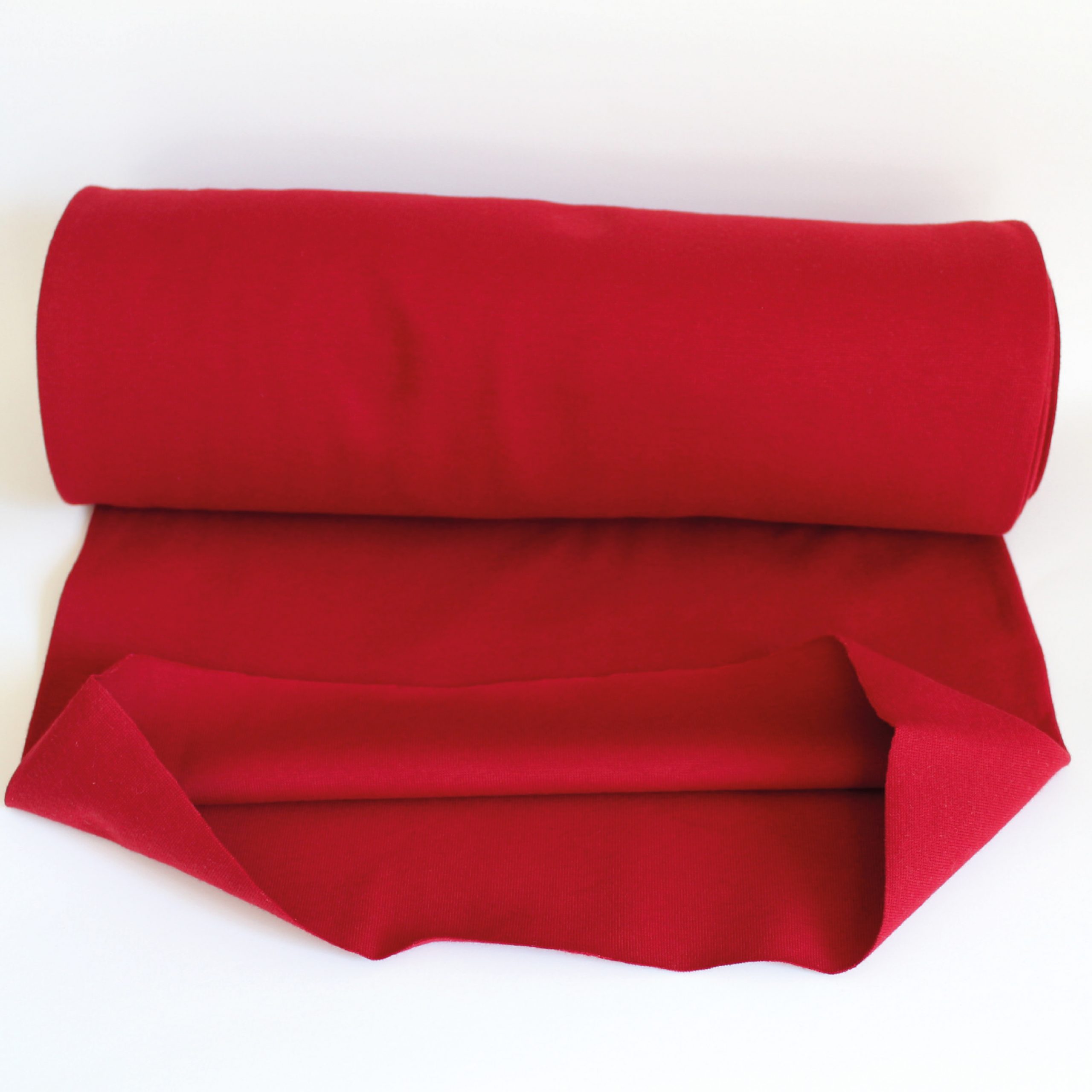 jersey bord-côte – rouge